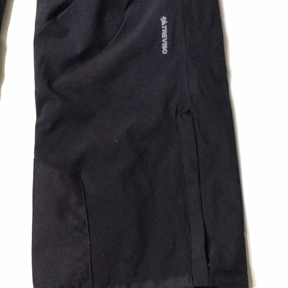 New small black Treviso from Italy Primaloft insulated snow ski board pants - Picture 3 of 7